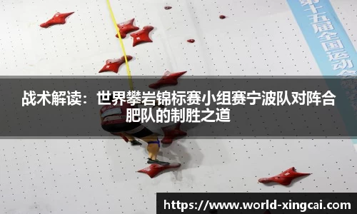 战术解读：世界攀岩锦标赛小组赛宁波队对阵合肥队的制胜之道